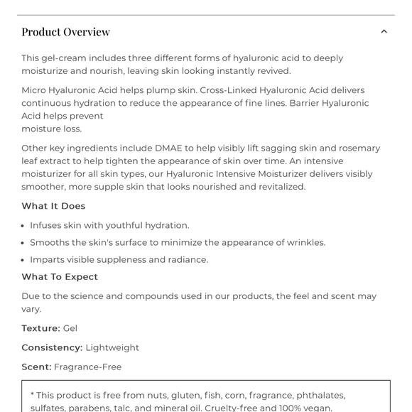 NEW Perricone MD High Potency Classic Hyaluronic Intensive Moisturizer SKin face - Picture 5 of 5